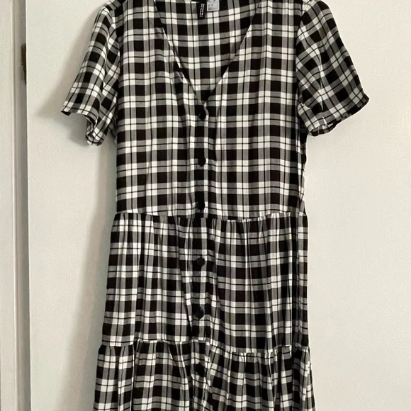 H&M | Dresses | Hm Checkered Dress | Poshmark